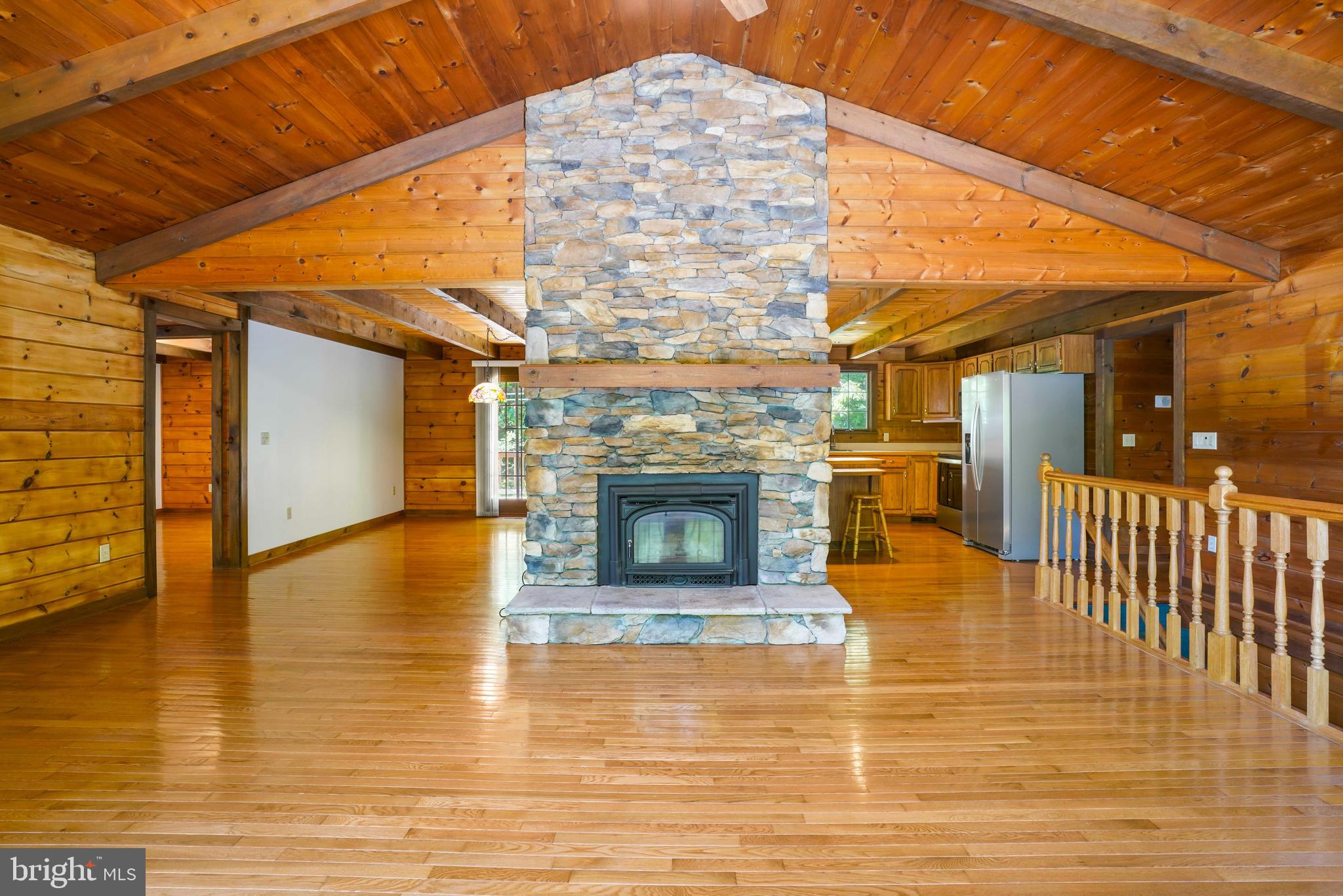 5925 Huntingtown Road Huntingtown, MD 20639 - Photo 5 of 32 Beautiful Stone Fireplace