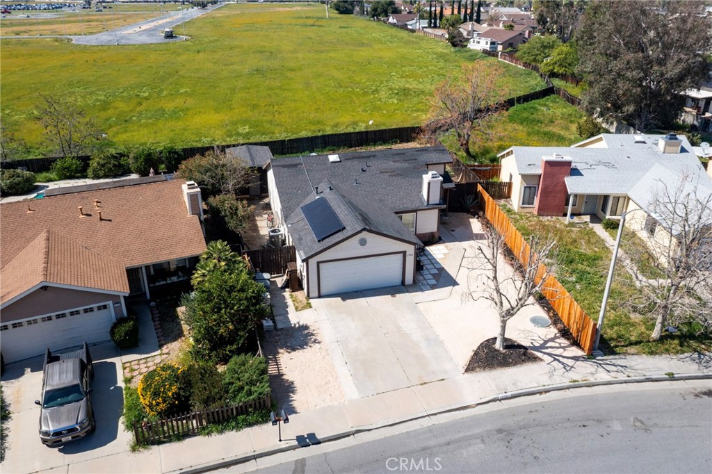 1738 The Willows Road San Jacinto, CA 92583 - Photo 5 of 34 an aerial view of a house with outdoor space