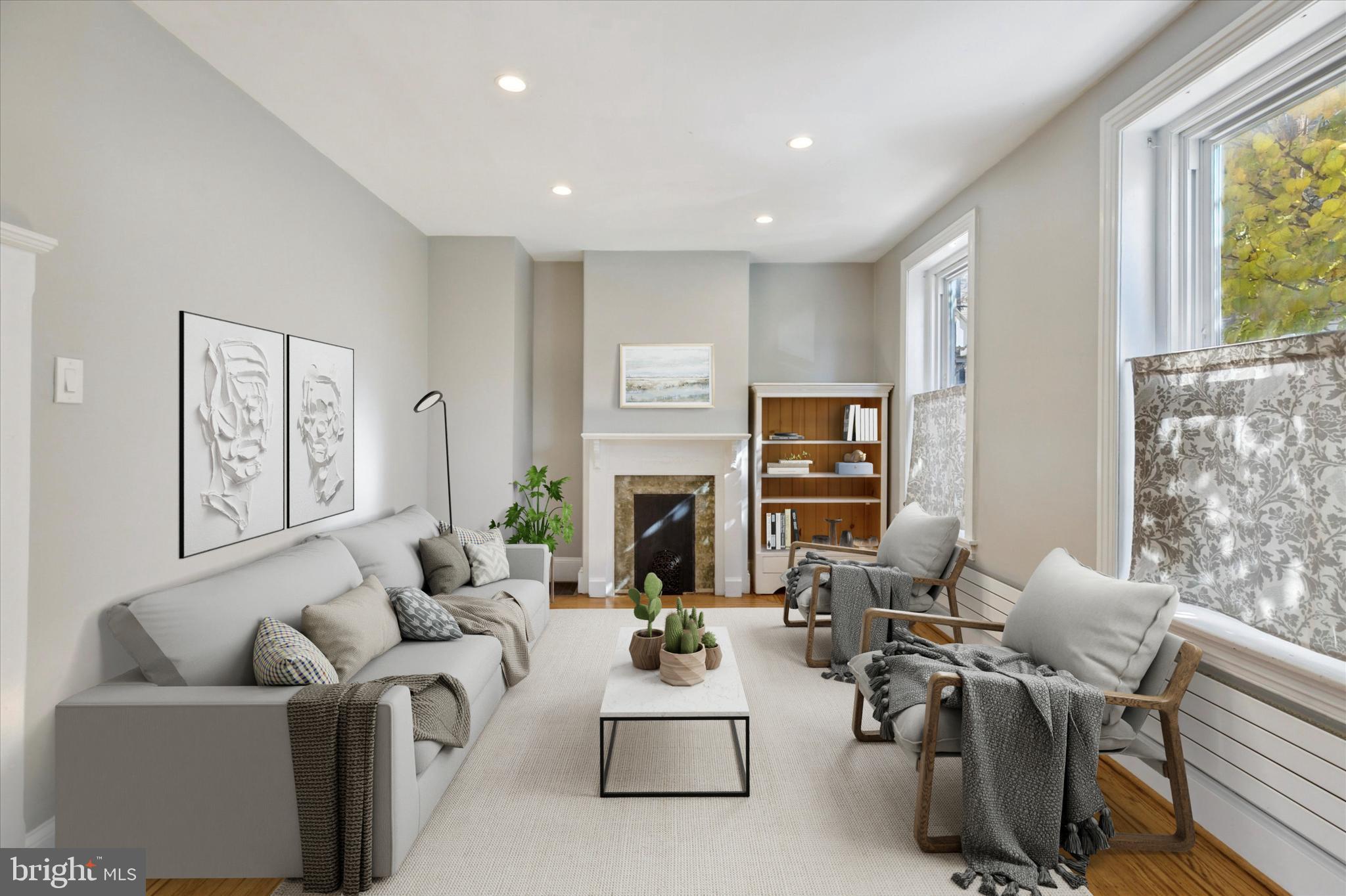 224 Carson Street Philadelphia, PA 19127 - Photo 5 of 28 Staged living room