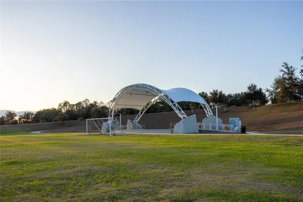 a view of swimming pool with a yard