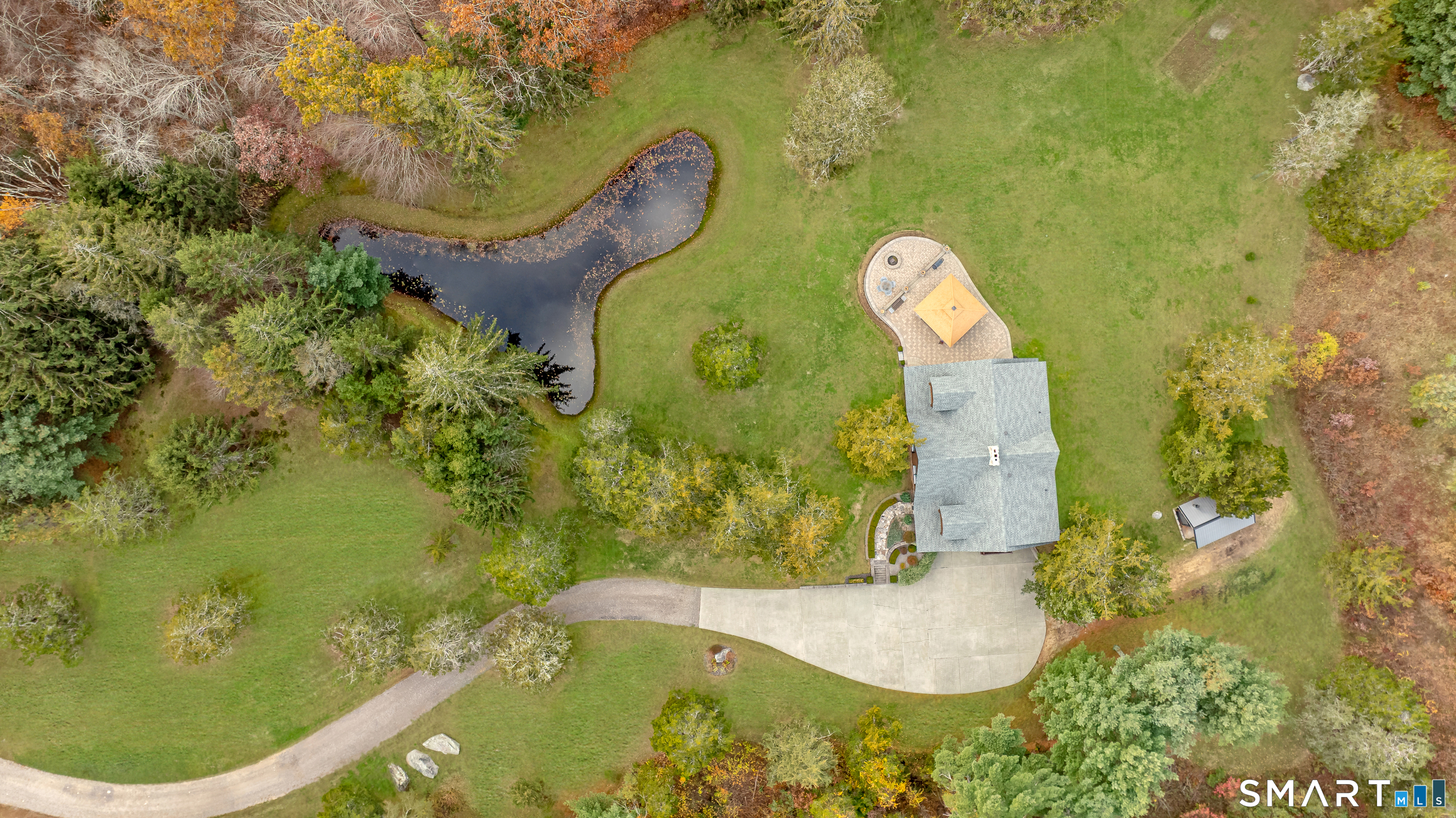 187 Chaplin Road Eastford, CT 06242 - Photo 3 of 40 Private Pond, Patio, Bar, and Fire-pit