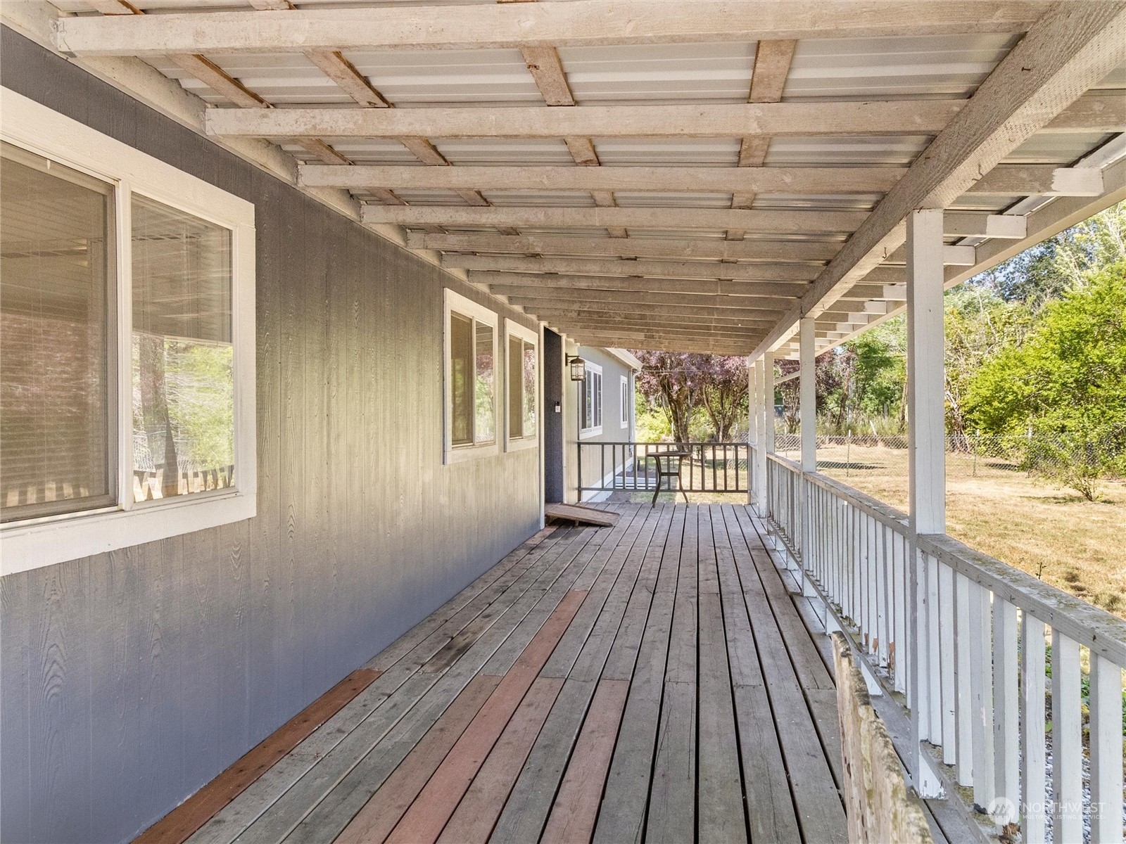 17929 Leitner Road Southwest Rochester, WA 98579 - Photo 4 of 40 a view of outdoor space with wooden floor