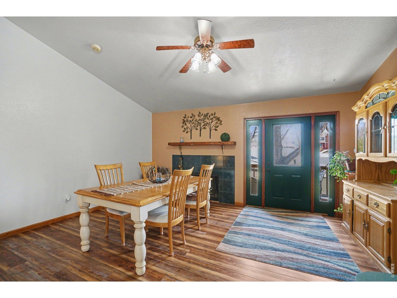 205 6th Street Mead, CO 80542 - Photo 5 of 37 Dining Room with fireplace