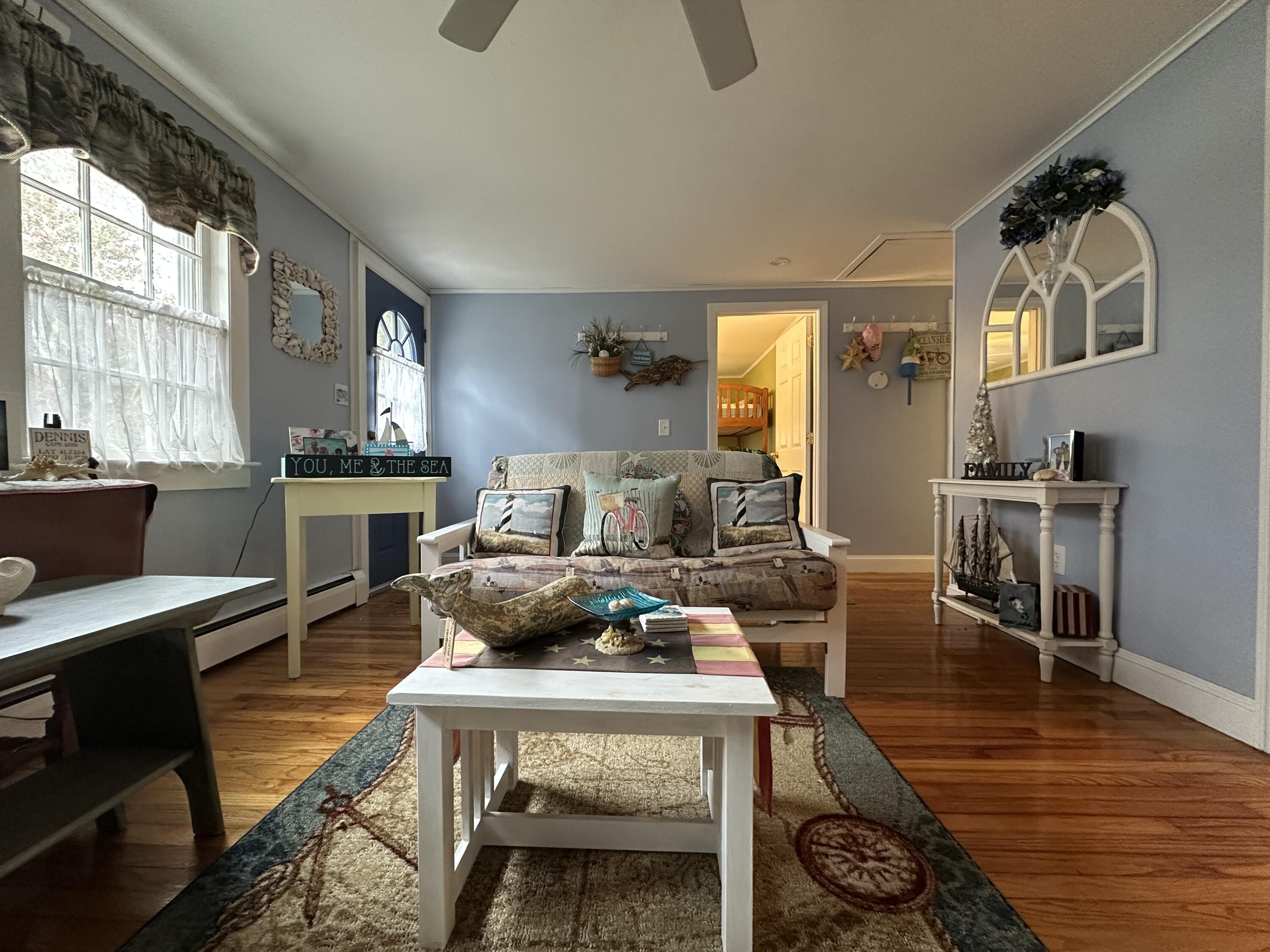 39 Naushon Road Dennis Port, MA 02639 - Photo 8 of 24 a living room with furniture and a table
