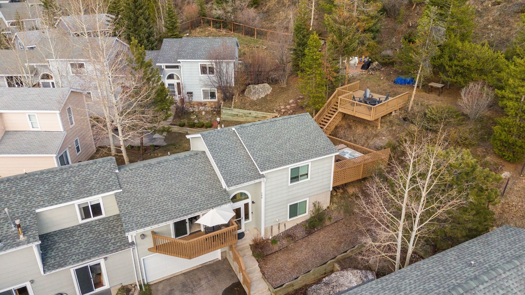 588 Alpine Road Dillon, CO 80435 - Photo 34 of 41 View of drone / aerial view