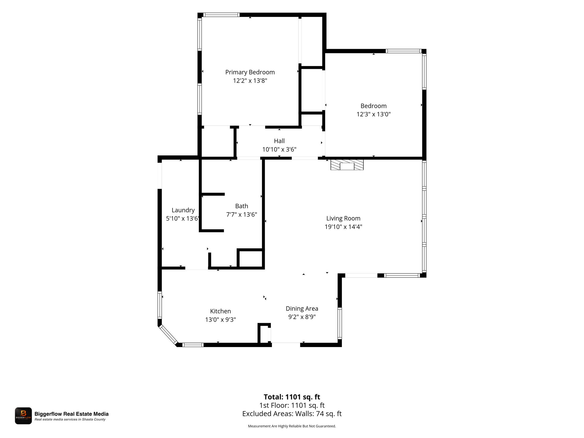 541 Hartnell Avenue Redding, CA 96002 - Photo 39 of 39 Floor Plan