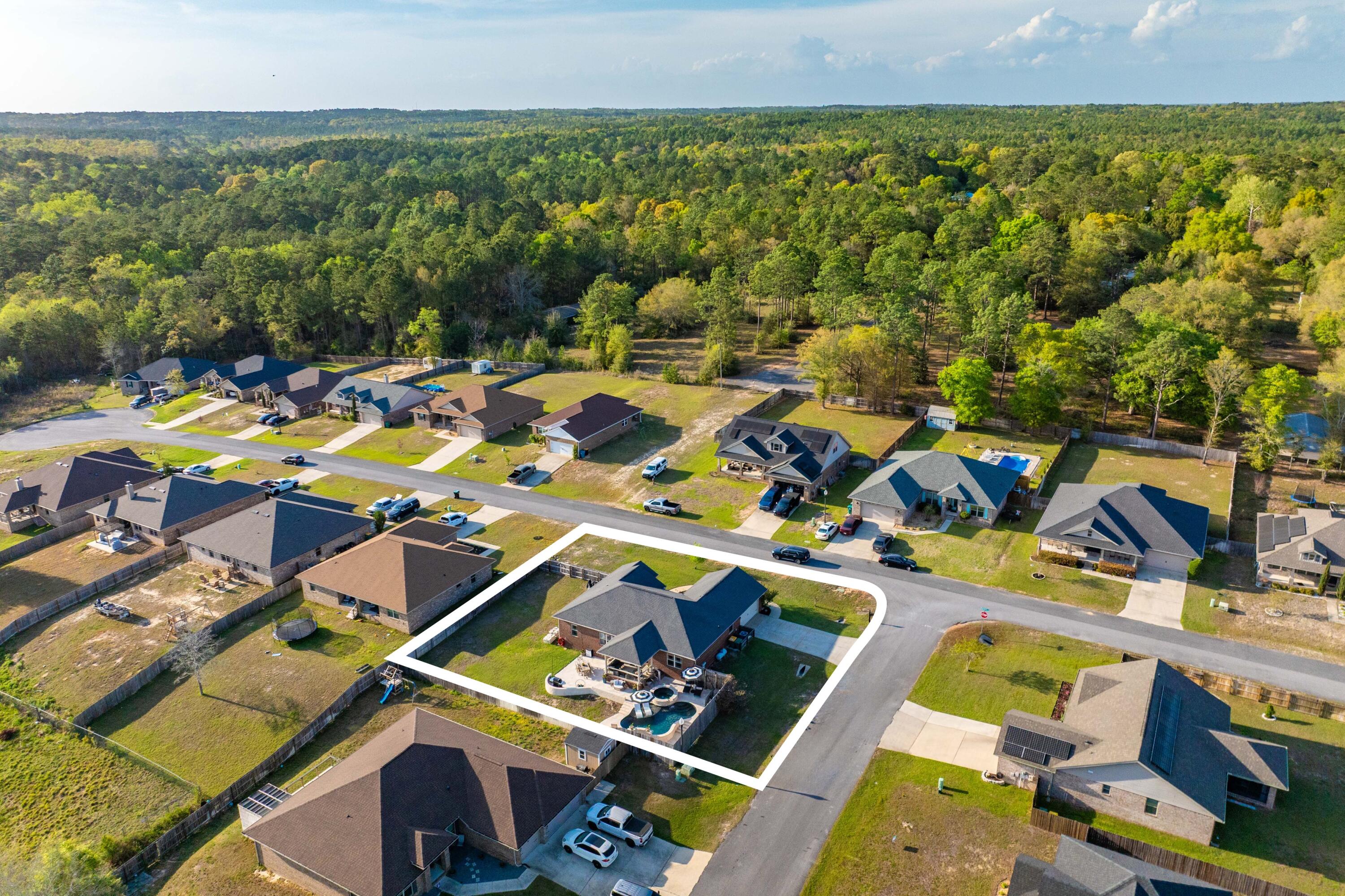 5778 Marigold Loop Crestview, FL 32539 - Photo 65 of 69 Aerial Looking North