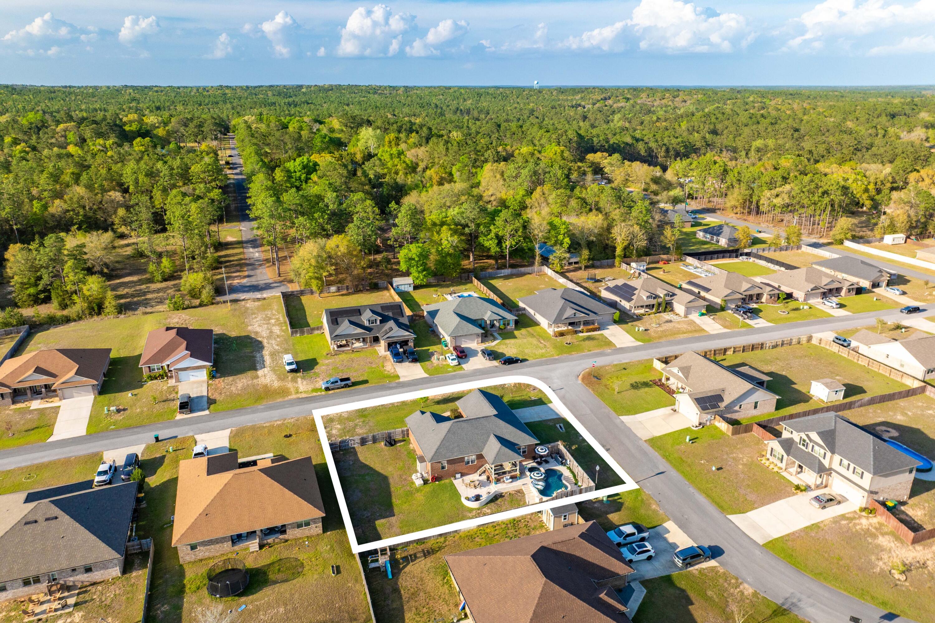 5778 Marigold Loop Crestview, FL 32539 - Photo 66 of 69 Aeriel Looking North