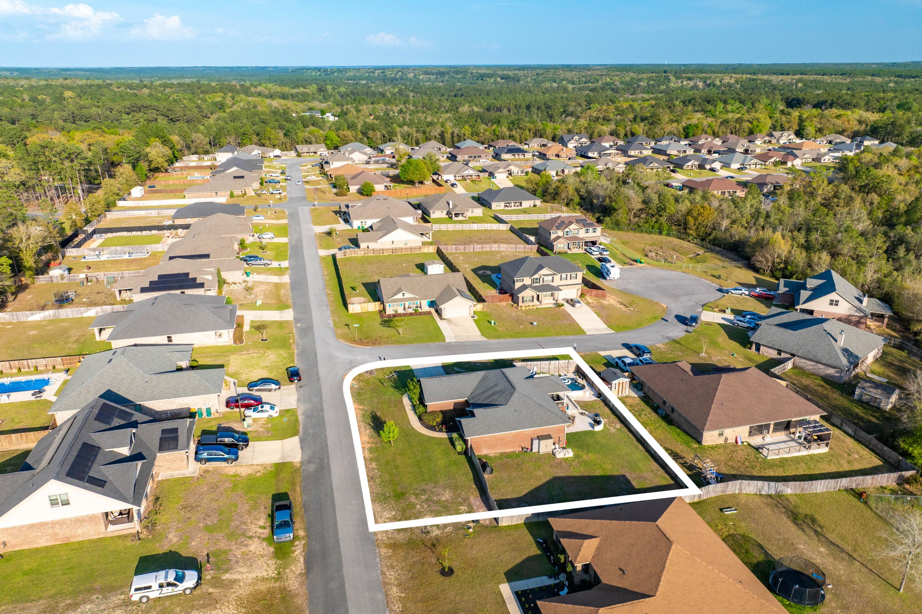 5778 Marigold Loop Crestview, FL 32539 - Photo 67 of 69 Aerial Looking East