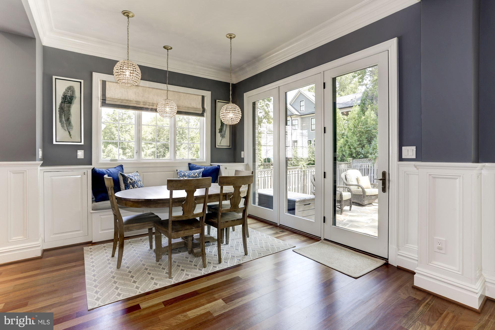 5313 Wehawken Road Bethesda, MD 20816 - Photo 13 of 50 Intimate breakfast area opens to patio