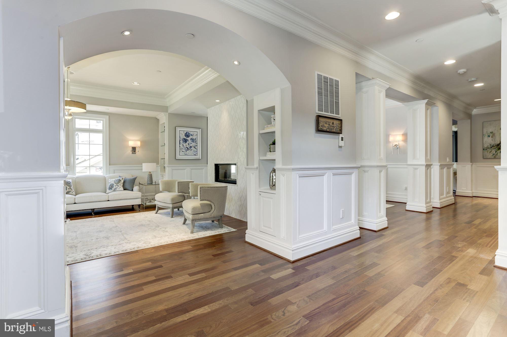 5313 Wehawken Road Bethesda, MD 20816 - Photo 4 of 50 Elegant formal spaces and wide hallways