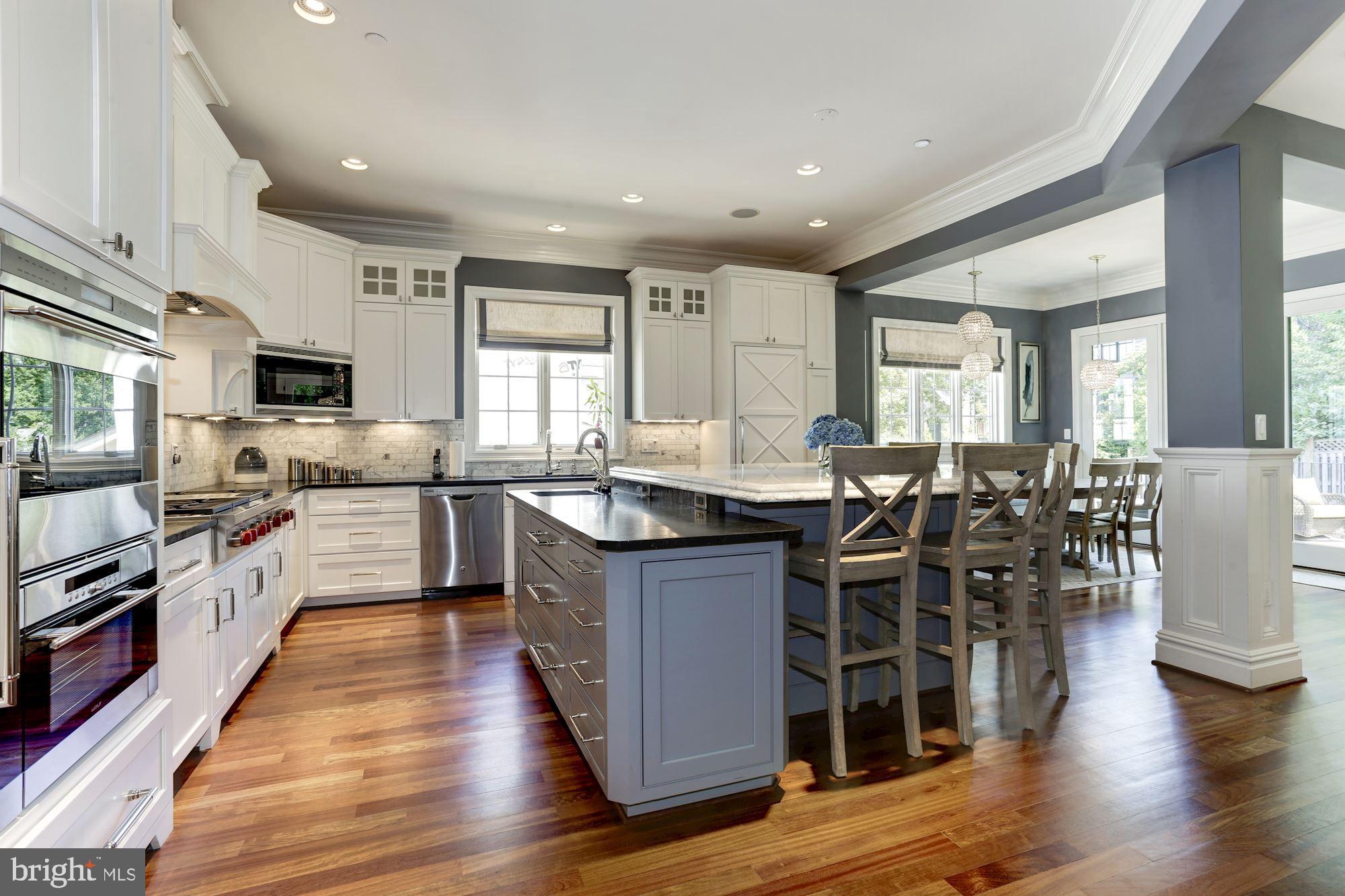 5313 Wehawken Road Bethesda, MD 20816 - Photo 9 of 50 Open concept kitchen and breakfast room