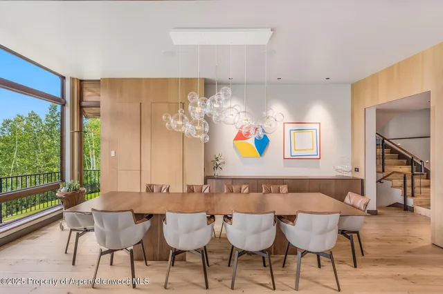 a outdoor space with chairs