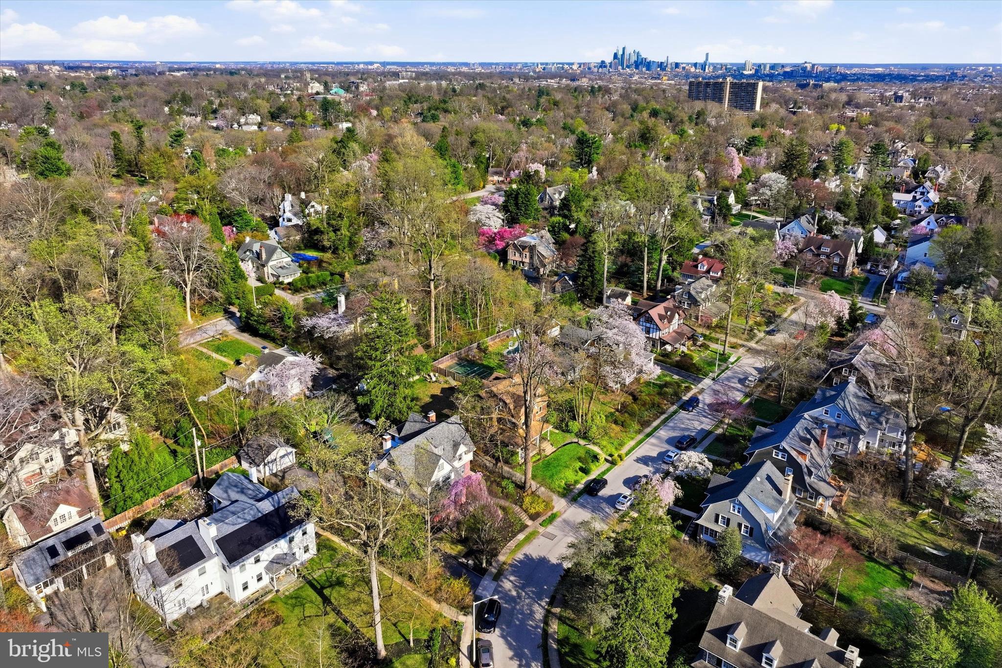 313 Berkeley Road Merion Station, PA 19066 - Photo 40 of 53 Arial view