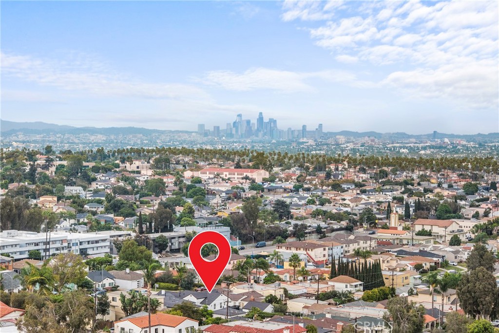 4254 West 58th Place Los Angeles, CA 90043 - Photo 43 of 53 an aerial view of residential house with outdoor space