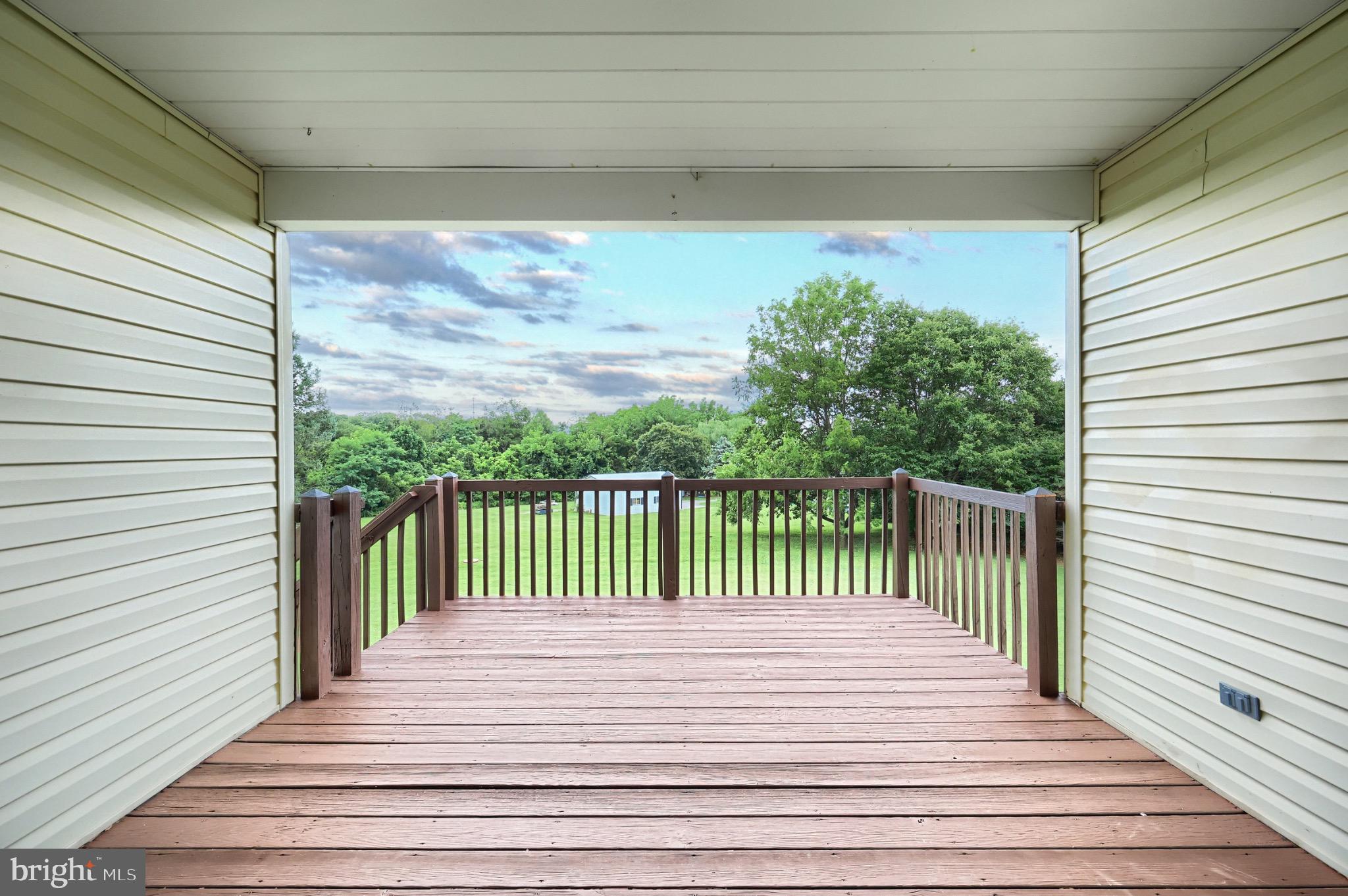 10 Edith Drive Windsor, PA 17366 - Photo 13 of 50 a view of a balcony with wooden floor
