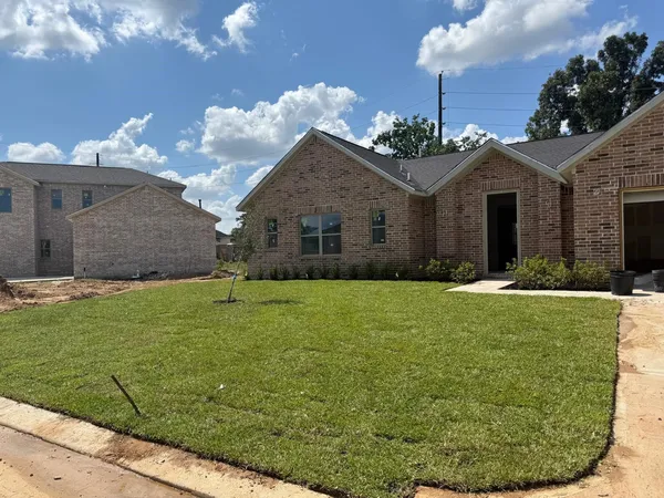 a view of a house with a swimming pool