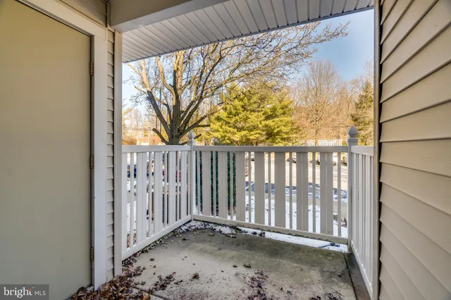a view of a wooden fence