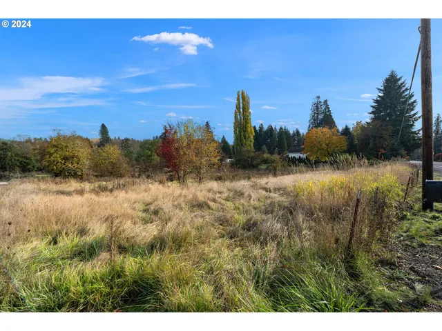 a view of a lake and a yard