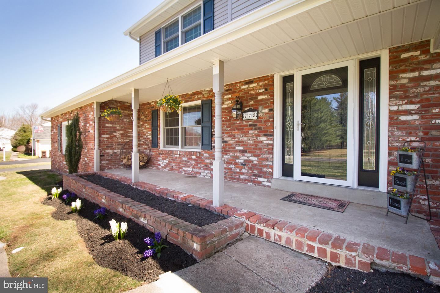 278 Pebble Ridge Road Warrington, PA 18976 - Photo 3 of 33 Front Porch before Hosta blooms