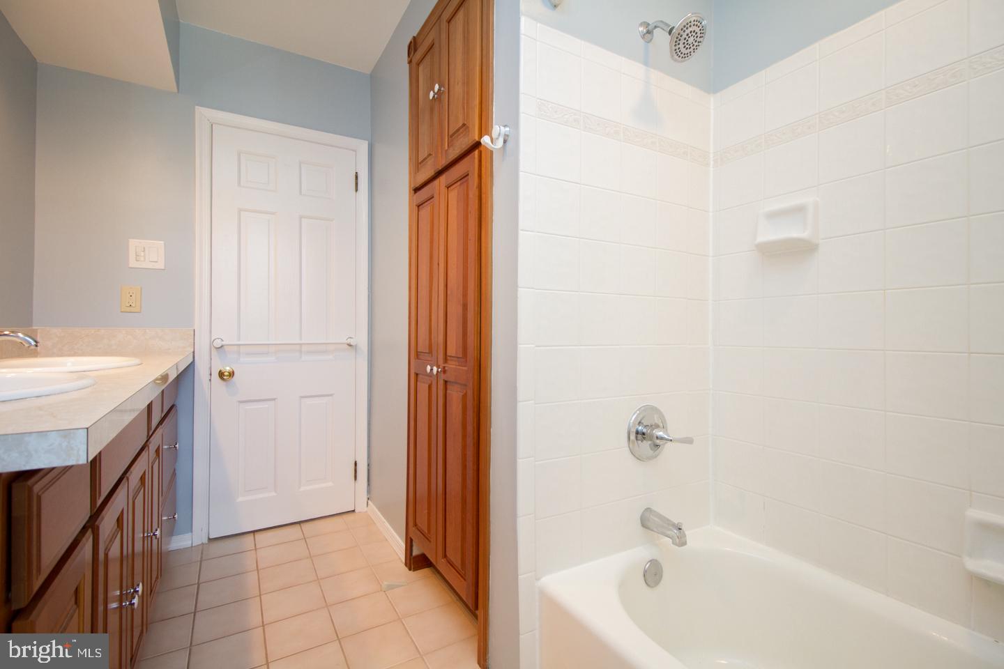 278 Pebble Ridge Road Warrington, PA 18976 - Photo 26 of 33 Hall Bathroom tiled with custom closet