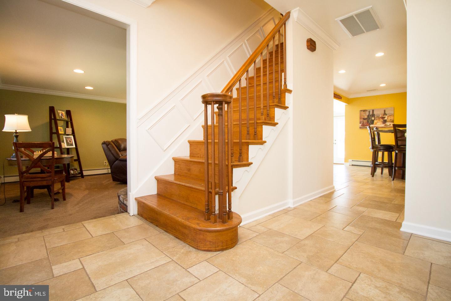 278 Pebble Ridge Road Warrington, PA 18976 - Photo 4 of 33 Center Hall Foyer with ceramic tile