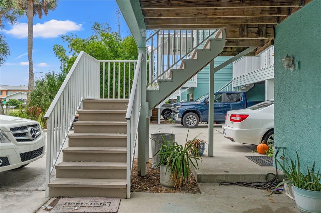 2204 1st Street, Unit F Indian Rocks Beach, FL 33785 - Photo 30 of 37 a view of entryway and outdoor space