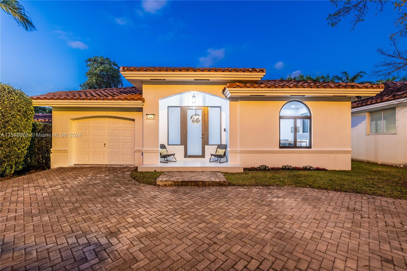 1543 Bird Road Coral Gables, FL 33146 - Photo 12 of 65 a front view of a house