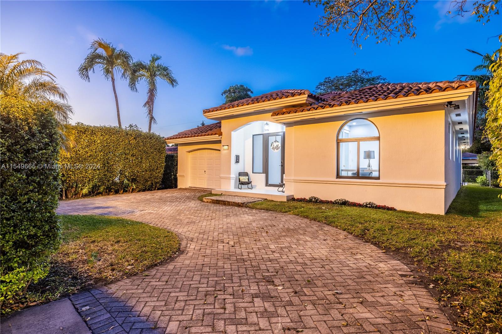 1543 Bird Road Coral Gables, FL 33146 - Photo 17 of 65 a view of a house with a yard