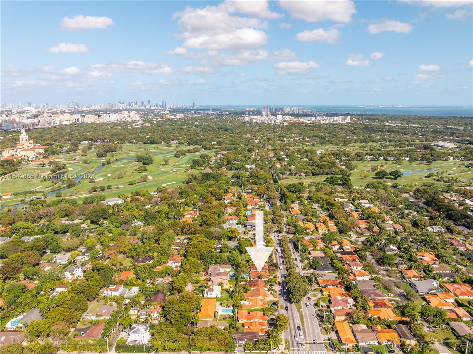 1543 Bird Road Coral Gables, FL 33146 - Photo 47 of 65 a view of lake view and mountain