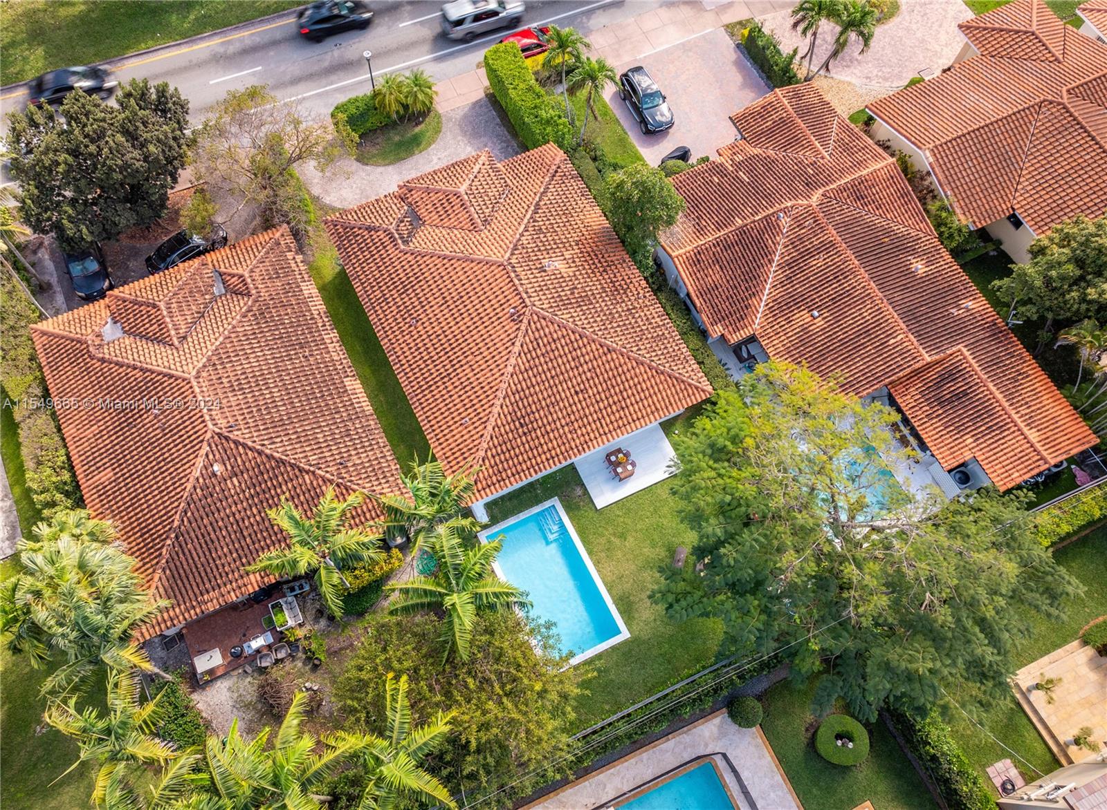1543 Bird Road Coral Gables, FL 33146 - Photo 54 of 65 an aerial view of a house