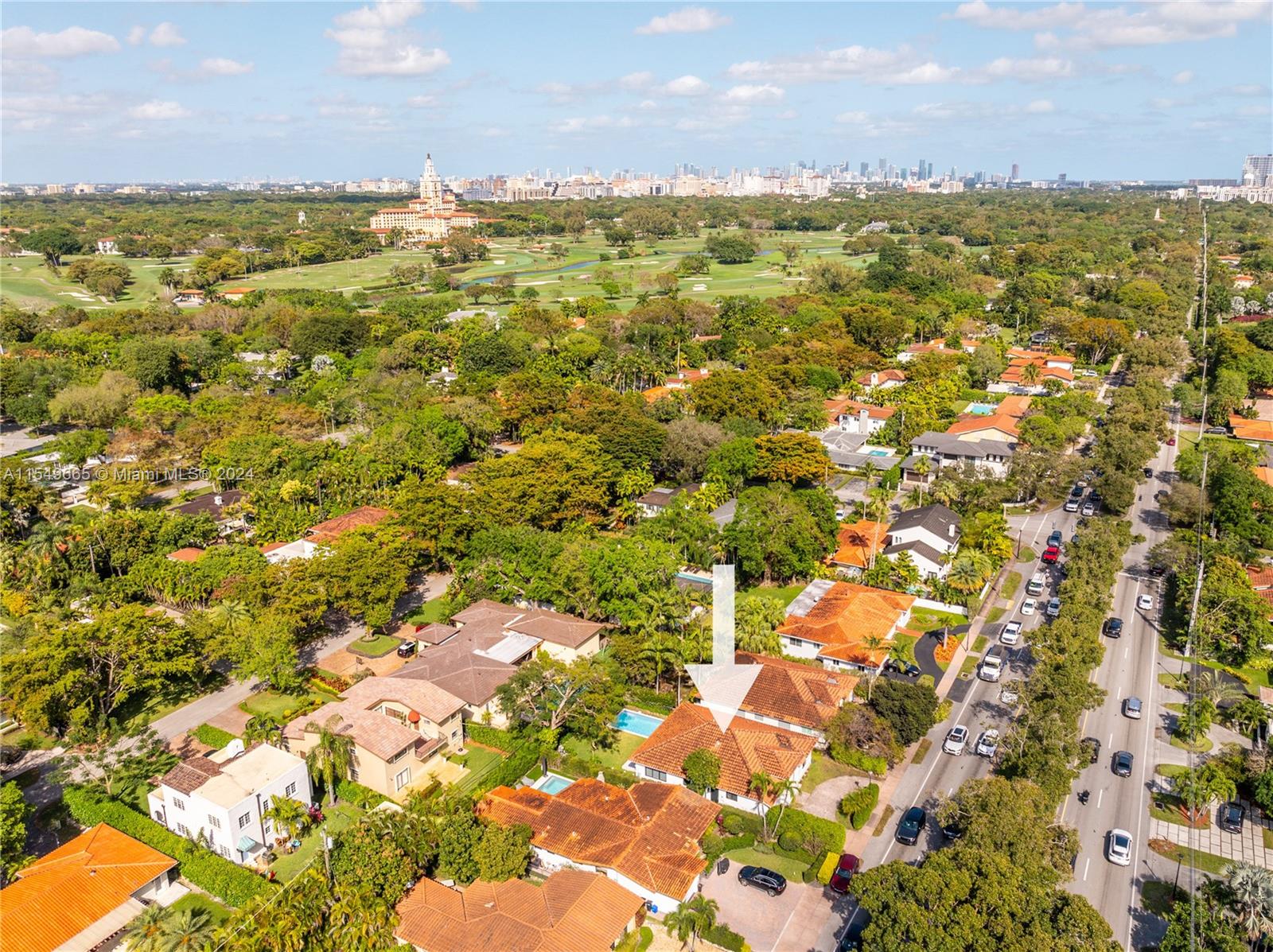 1543 Bird Road Coral Gables, FL 33146 - Photo 55 of 65 a view of a city