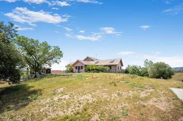 a view of a city and ocean view