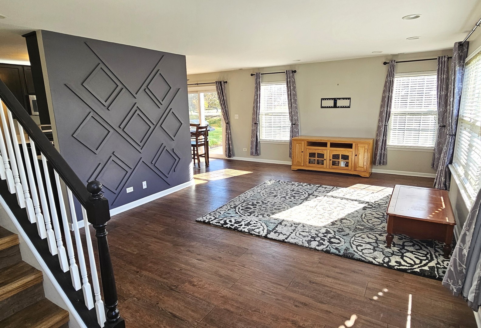 16047 Tiger Drive Lockport, IL 60441 - Photo 4 of 24 an entryway with wooden floor and windows