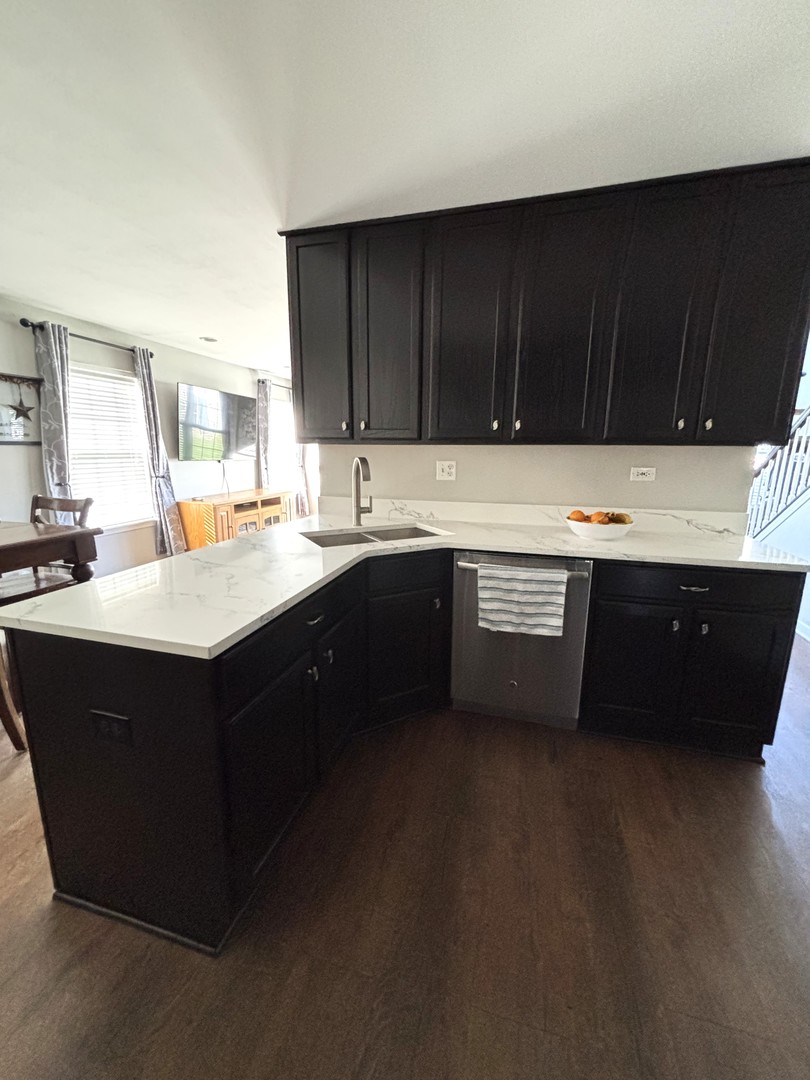 16047 Tiger Drive Lockport, IL 60441 - Photo 8 of 24 a kitchen with a sink and cabinets