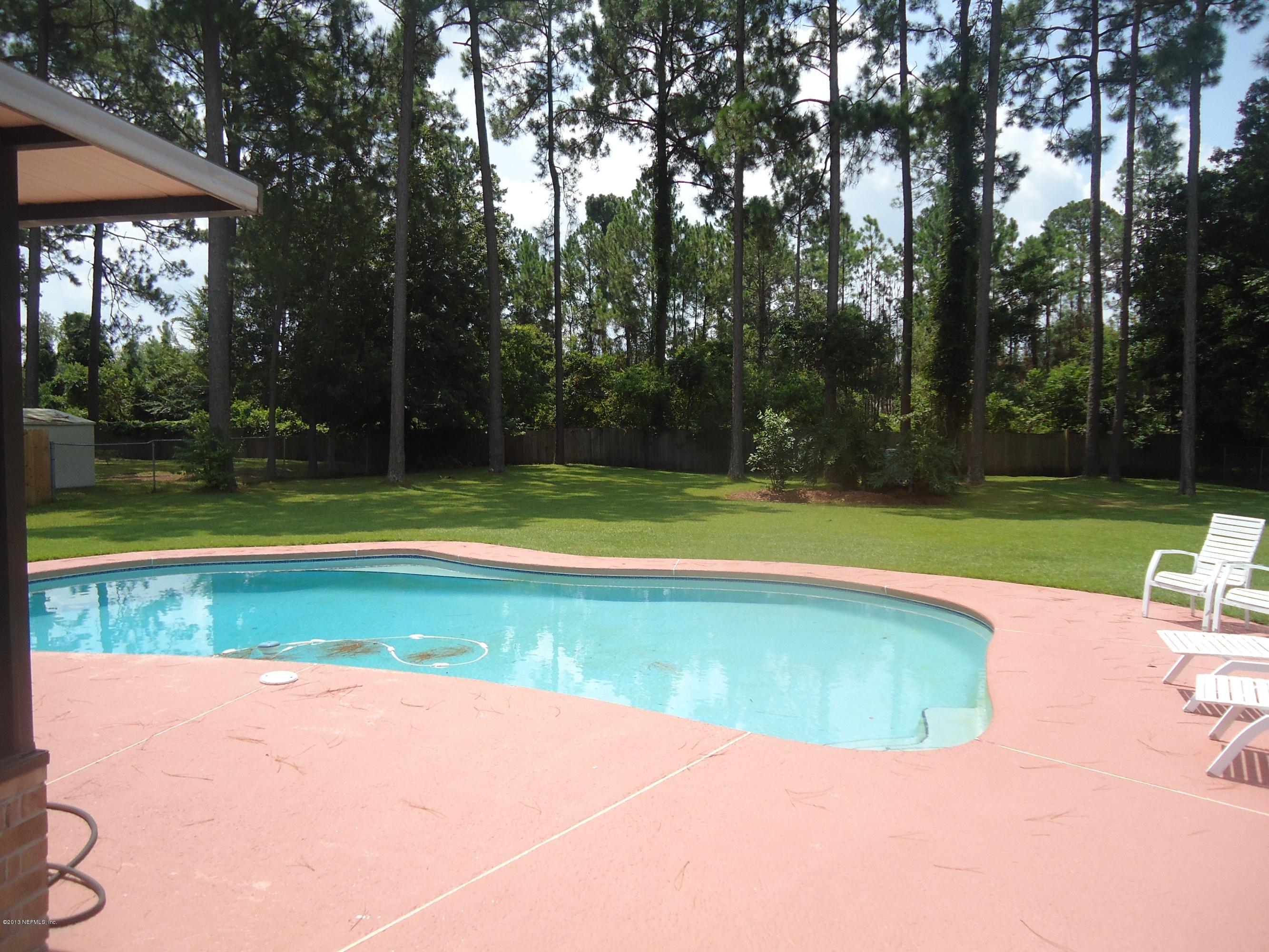 408 Raggedy Point Court Fleming Island, FL 32003 - Photo 2 of 14 Patio pool and large yard