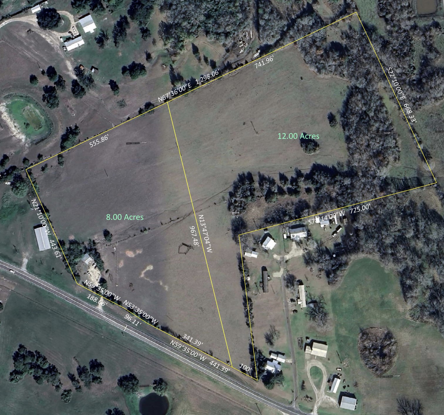 8 Fm 149 Rd Road West Anderson, TX 77830 - Photo 15 of 16 an aerial view of a house