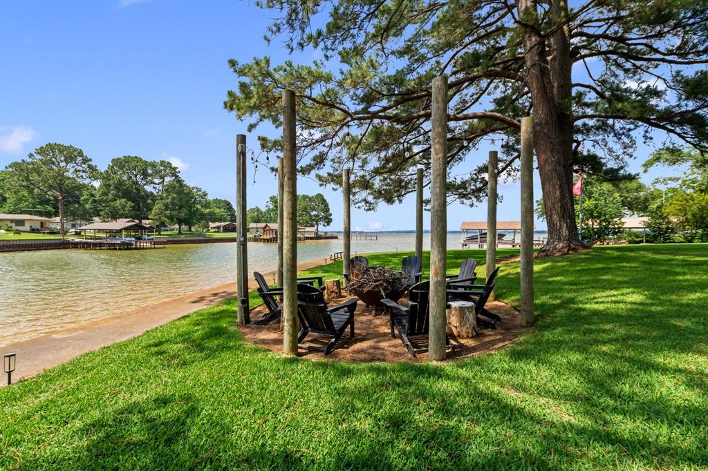 132 Goodknight Ranch Road Trinidad, TX 75163 - Photo 29 of 40 Lakeside Fire Pit Perfect for Relaxing Evenings