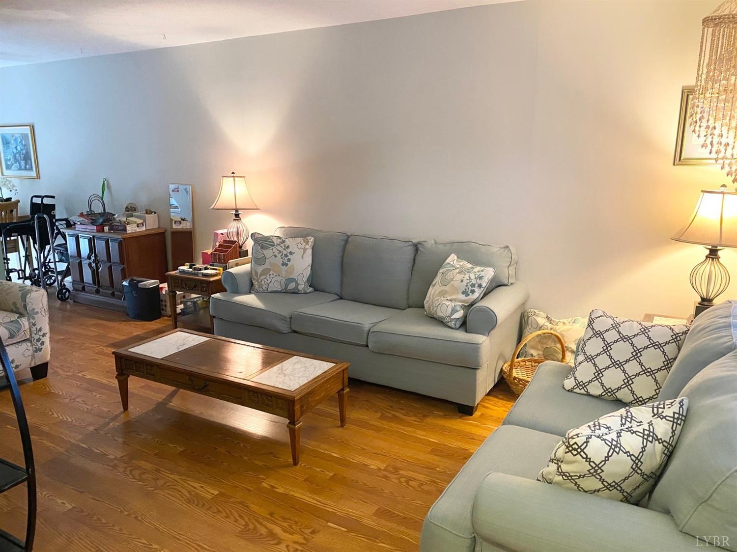 3501 Fort Avenue, Unit 29 Lynchburg, VA 24501 - Photo 4 of 16 a living room with furniture and a potted plant