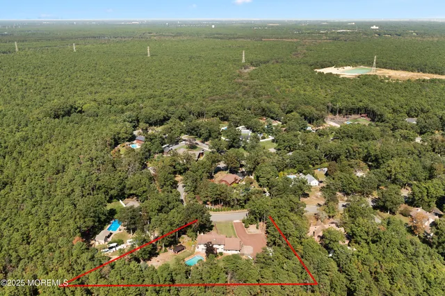 a view of lake with houses