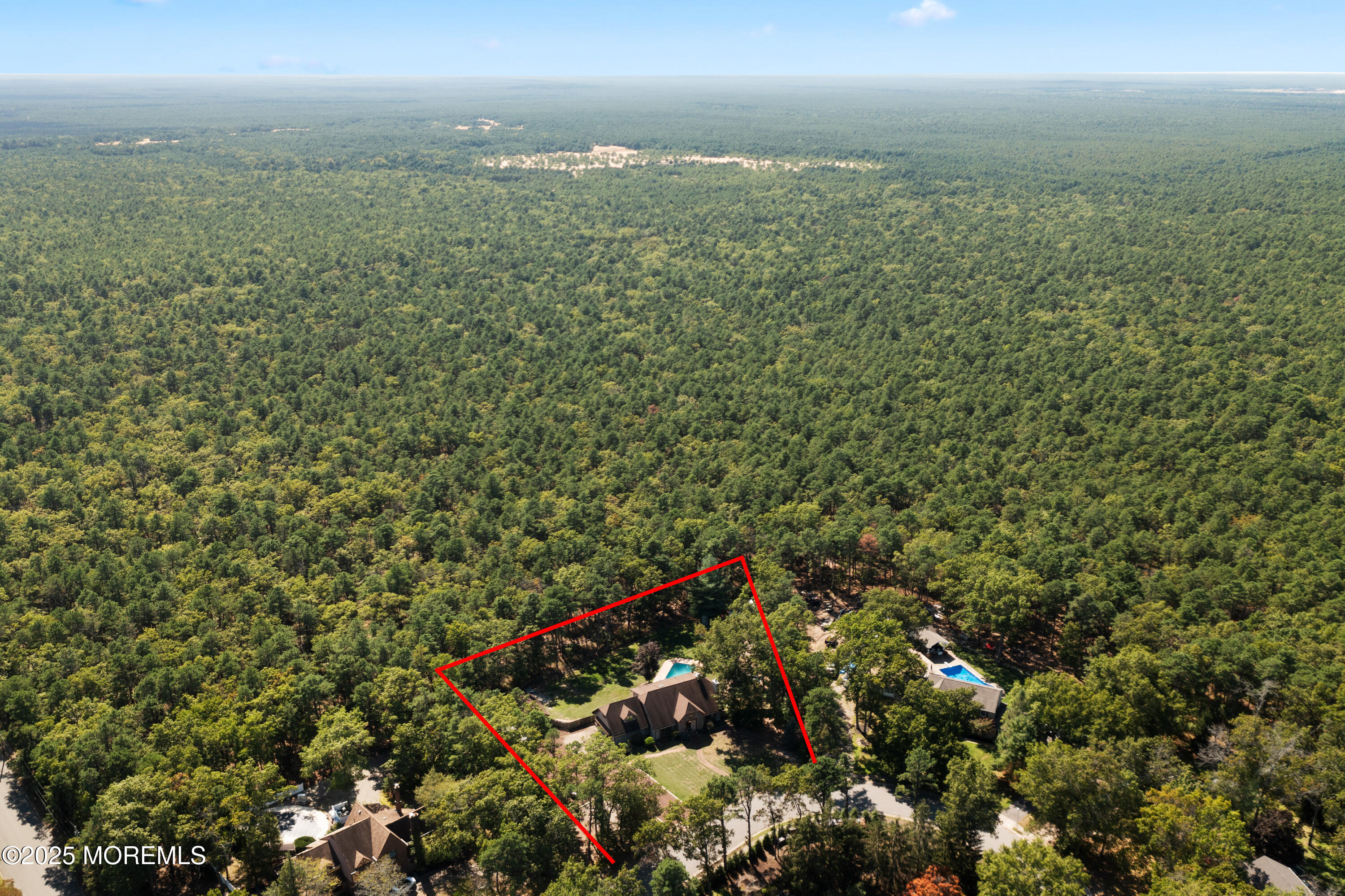 1226 Andover Road Forked River, NJ 08731 - Photo 37 of 44 a view of an outdoor space and mountain view