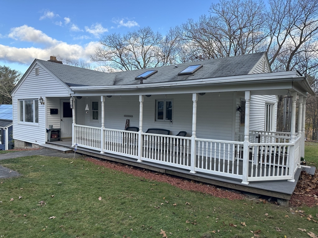 53 Dellwood Road Worcester, MA 01602 - Photo 20 of 24 a view of a house with a yard and deck