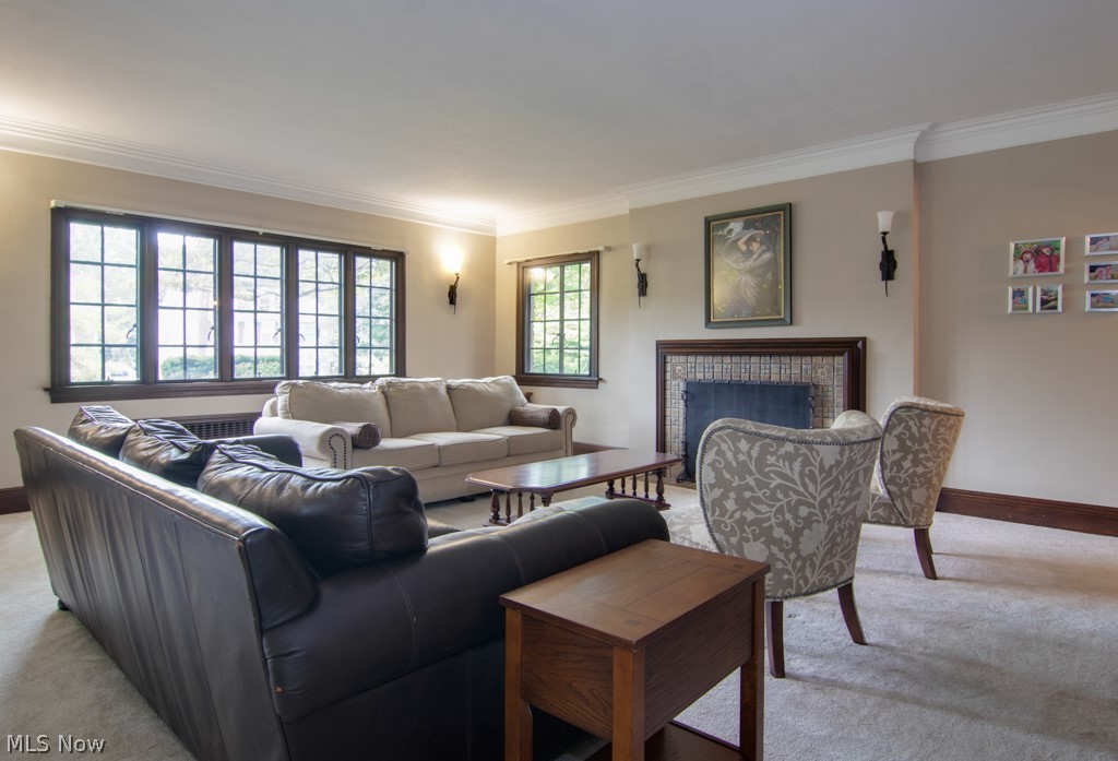 Virtually a wall of windows to let natural light in.