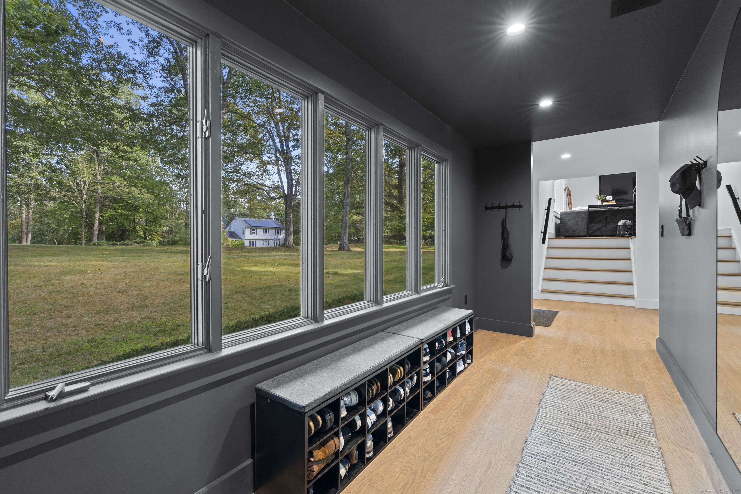 69 Squires Road Madison, CT 06443 - Photo 3 of 40 A view as you enter the house from the garage - a big mudroom to leave your coats and shoes.