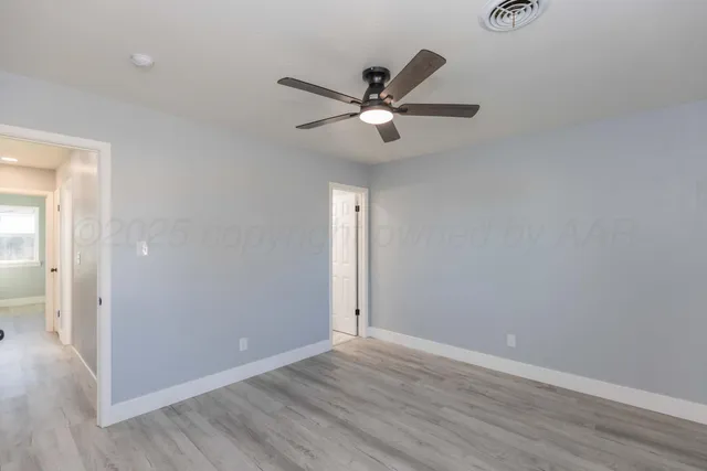 wooden floor in an empty room