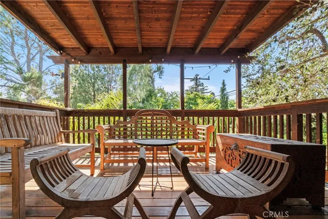 a view of a chairs in balcony
