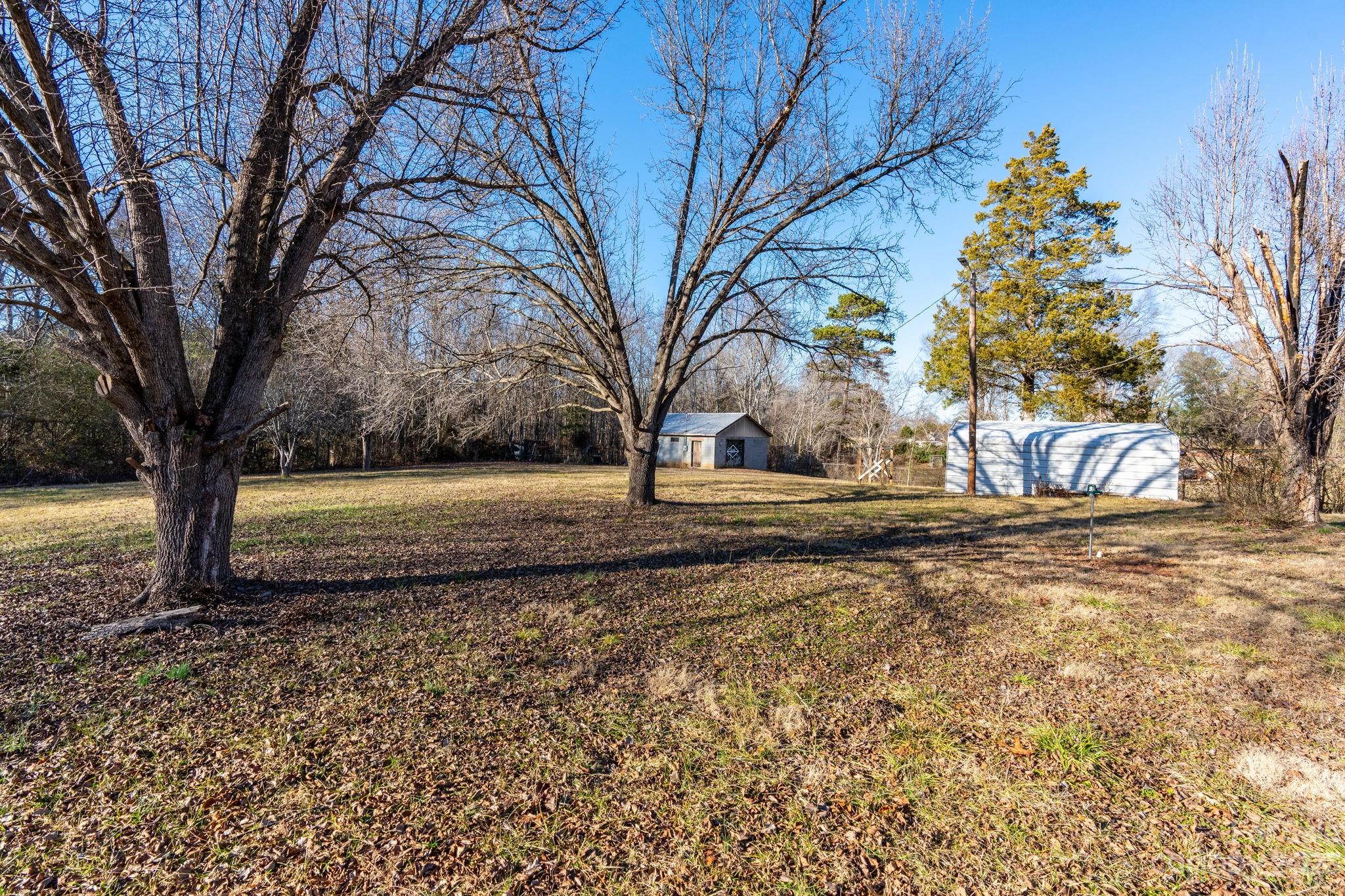 215 Cape Hickory Road Hickory, NC 28601 - Photo 33 of 34 a view of backyard with large trees