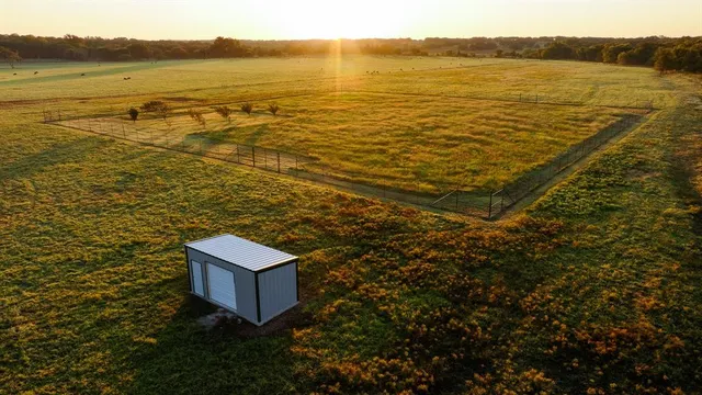 a view of an ocean from a beach