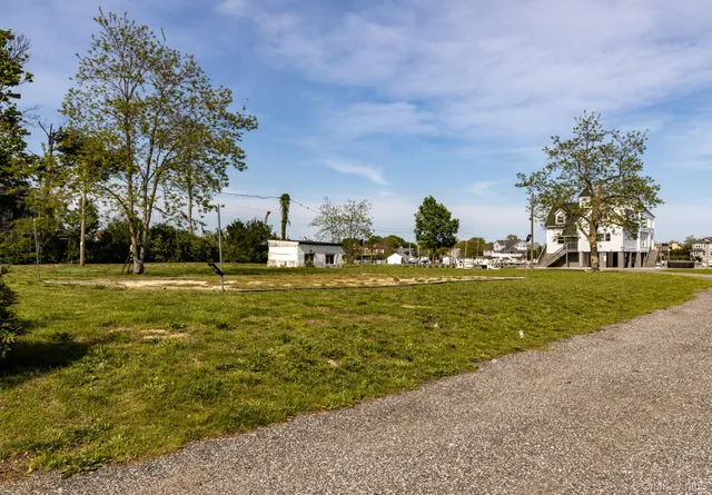 a view of a green field