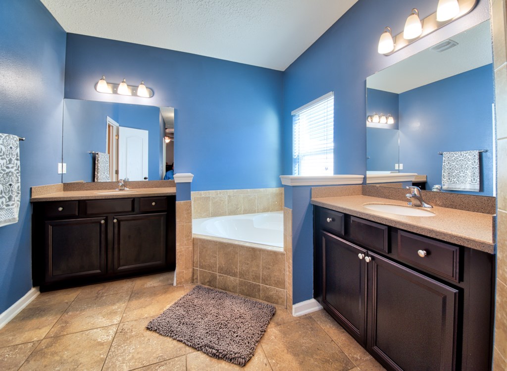 95199 Windflower Trail Fernandina Beach, FL 32034 - Photo 14 of 29 a bathroom with a sink double vanity and a mirror